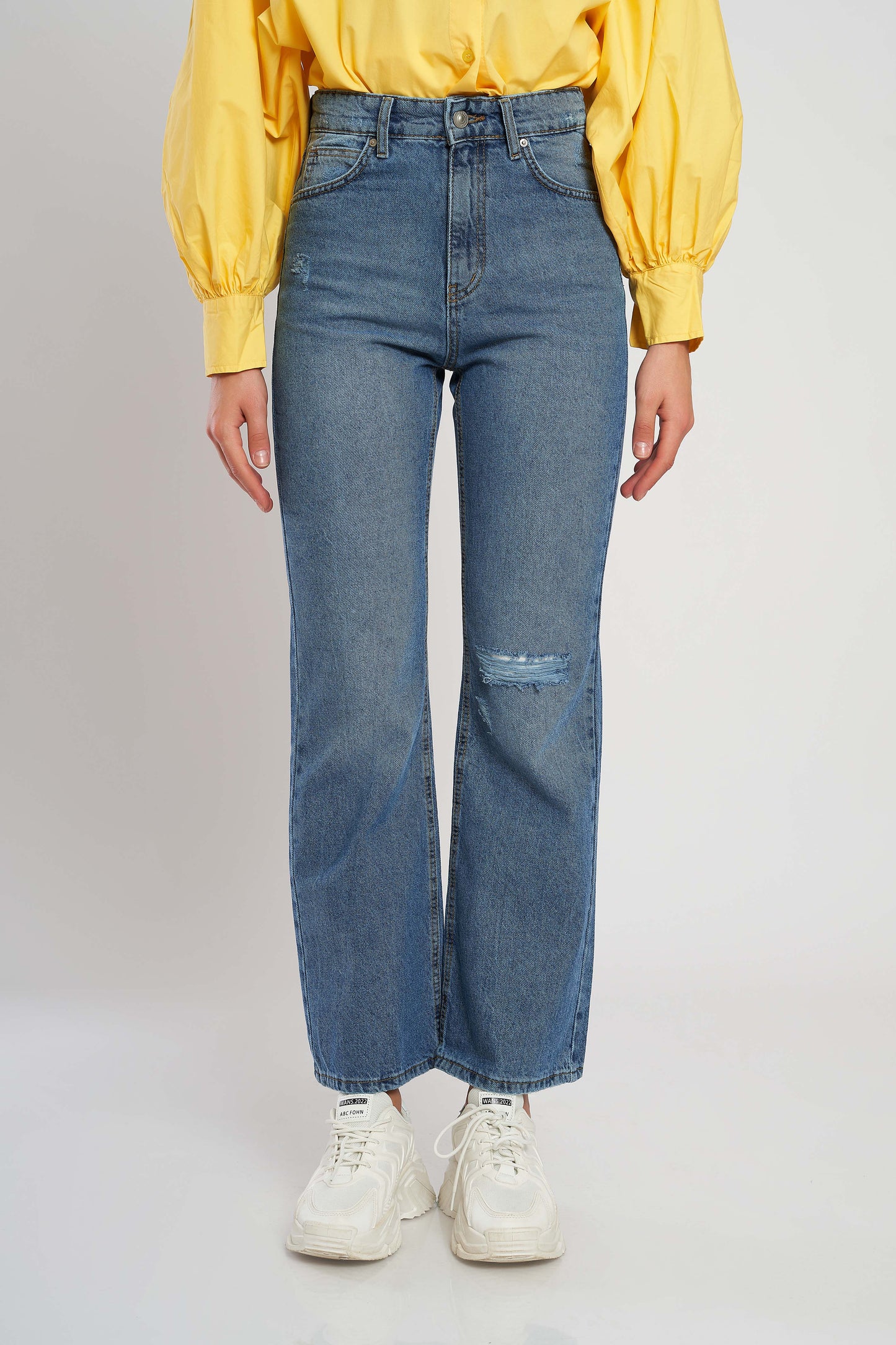 Dreed Flared Fit Jeans - Cropped For Women