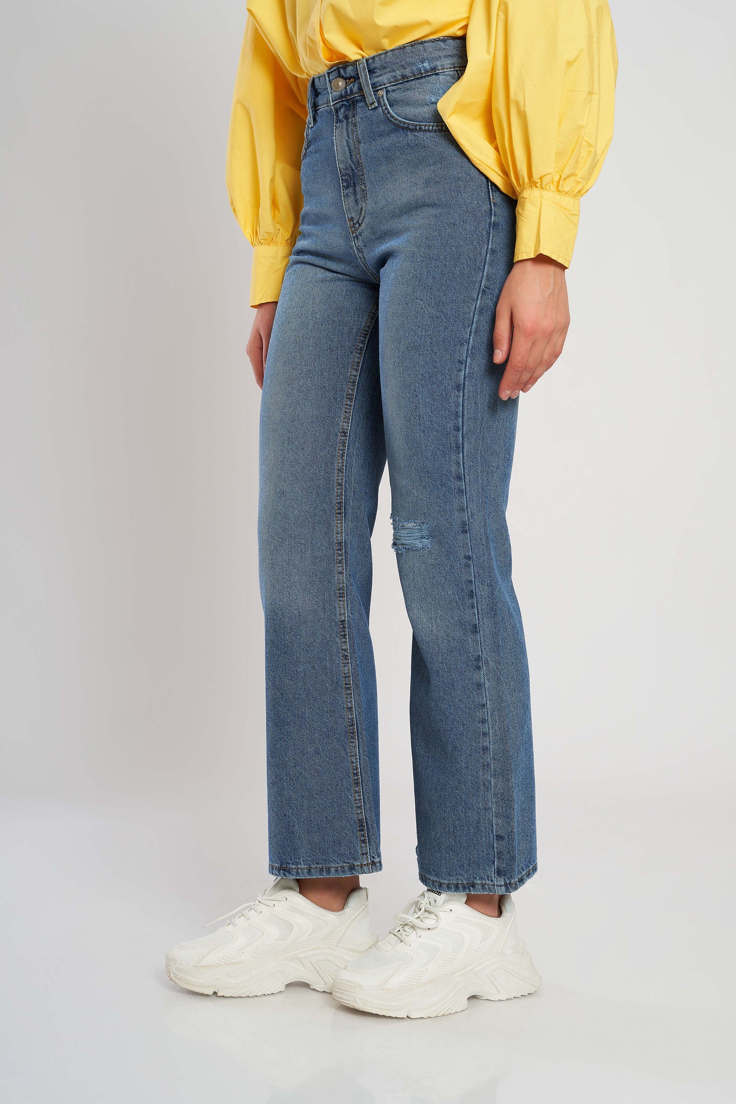 Dreed Flared Fit Jeans - Cropped For Women