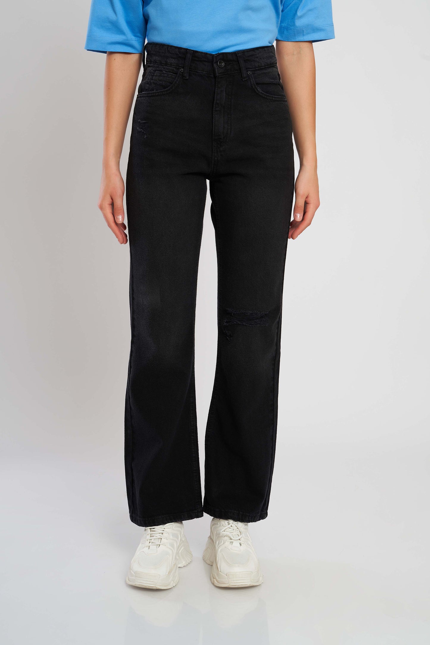 Dreed Flared Fit Jeans - Cropped For Women