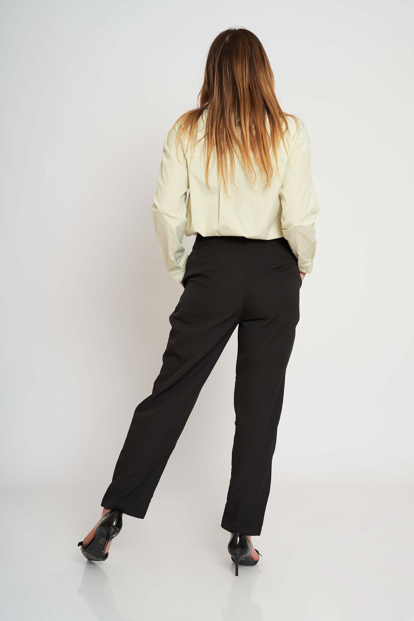 HIGH-WAIST TROUSERS