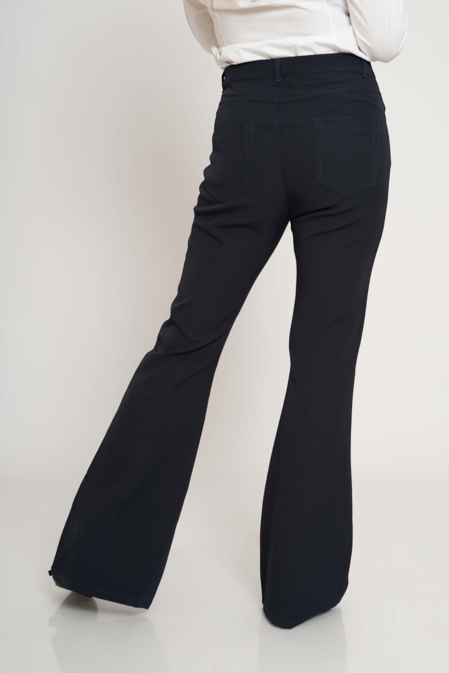 FLARED FINISH TROUSERS