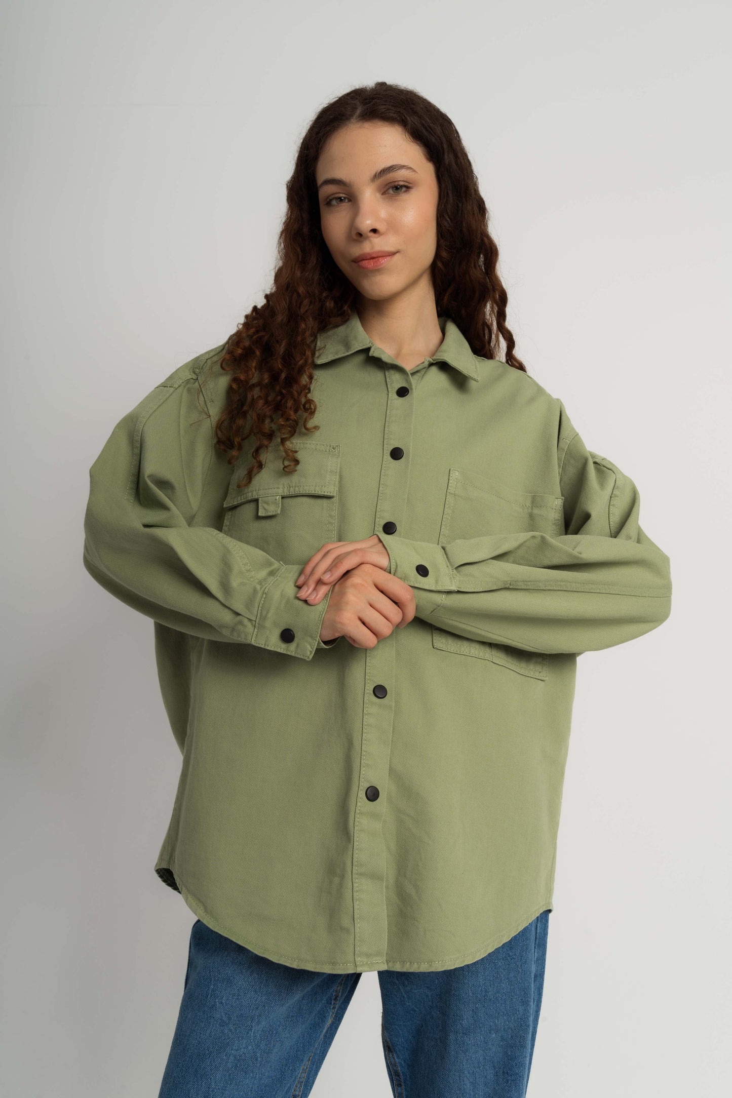Long Gabardine Jacket