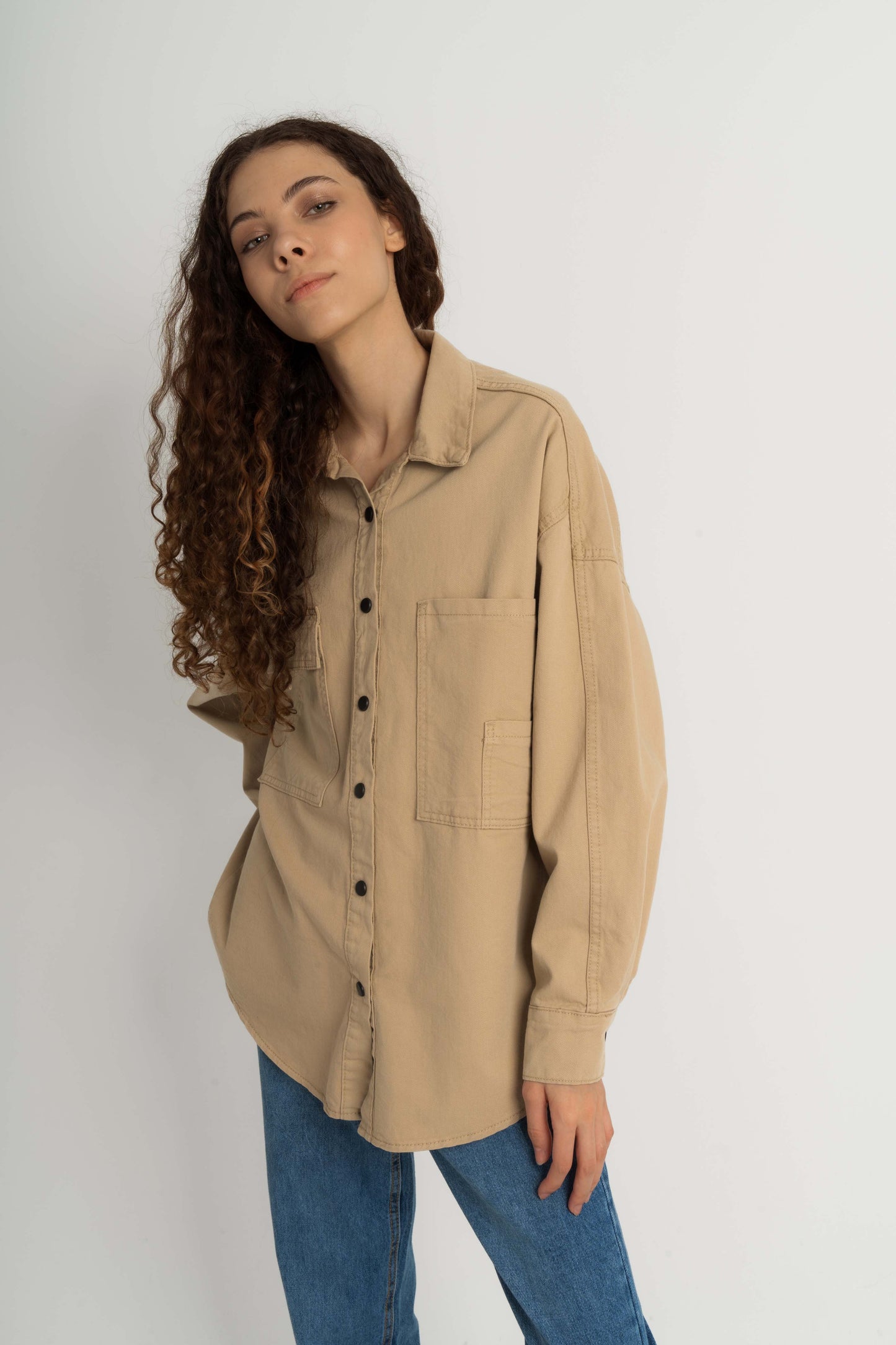 Long Gabardine Jacket