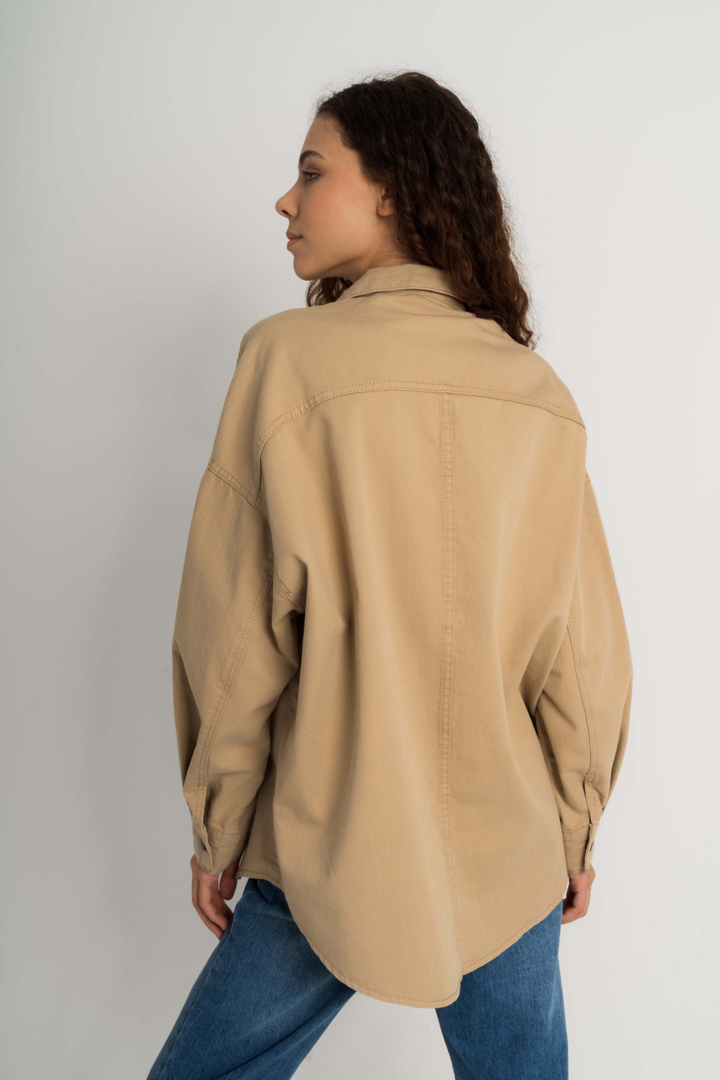 Long Gabardine Jacket