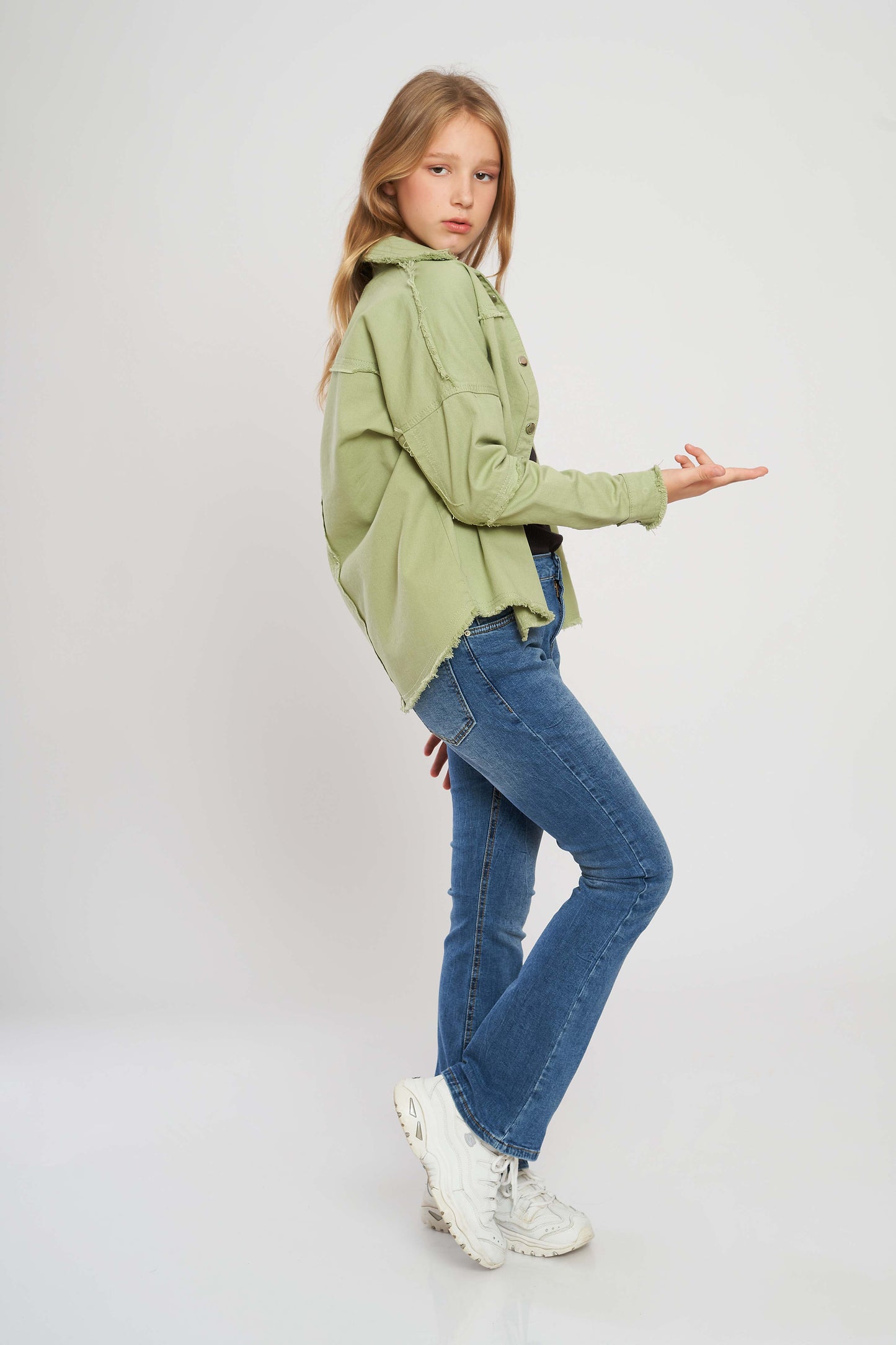JACKET GABARDINE OVERSIZE - KIDS