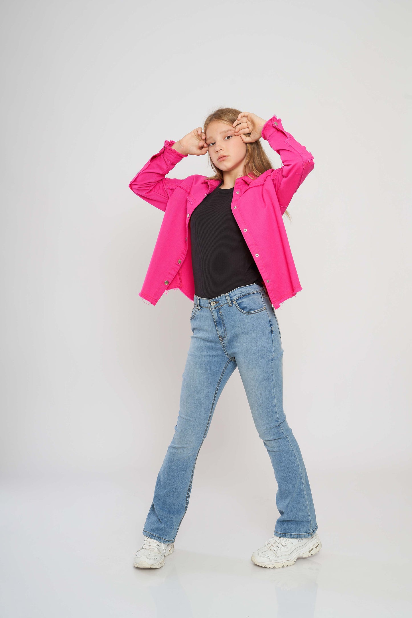 JACKET GABARDINE OVERSIZE - KIDS