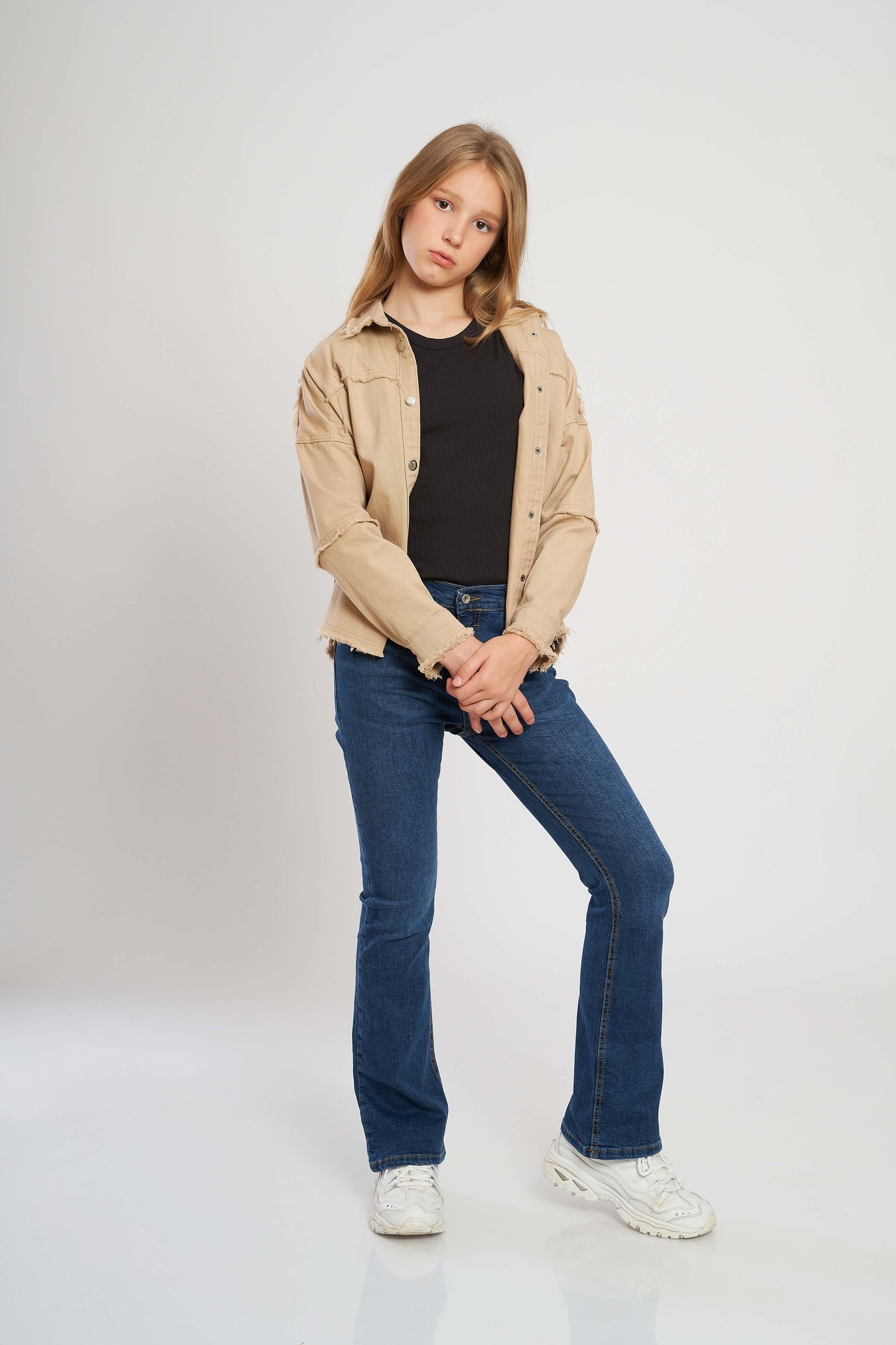 JACKET GABARDINE OVERSIZE - KIDS