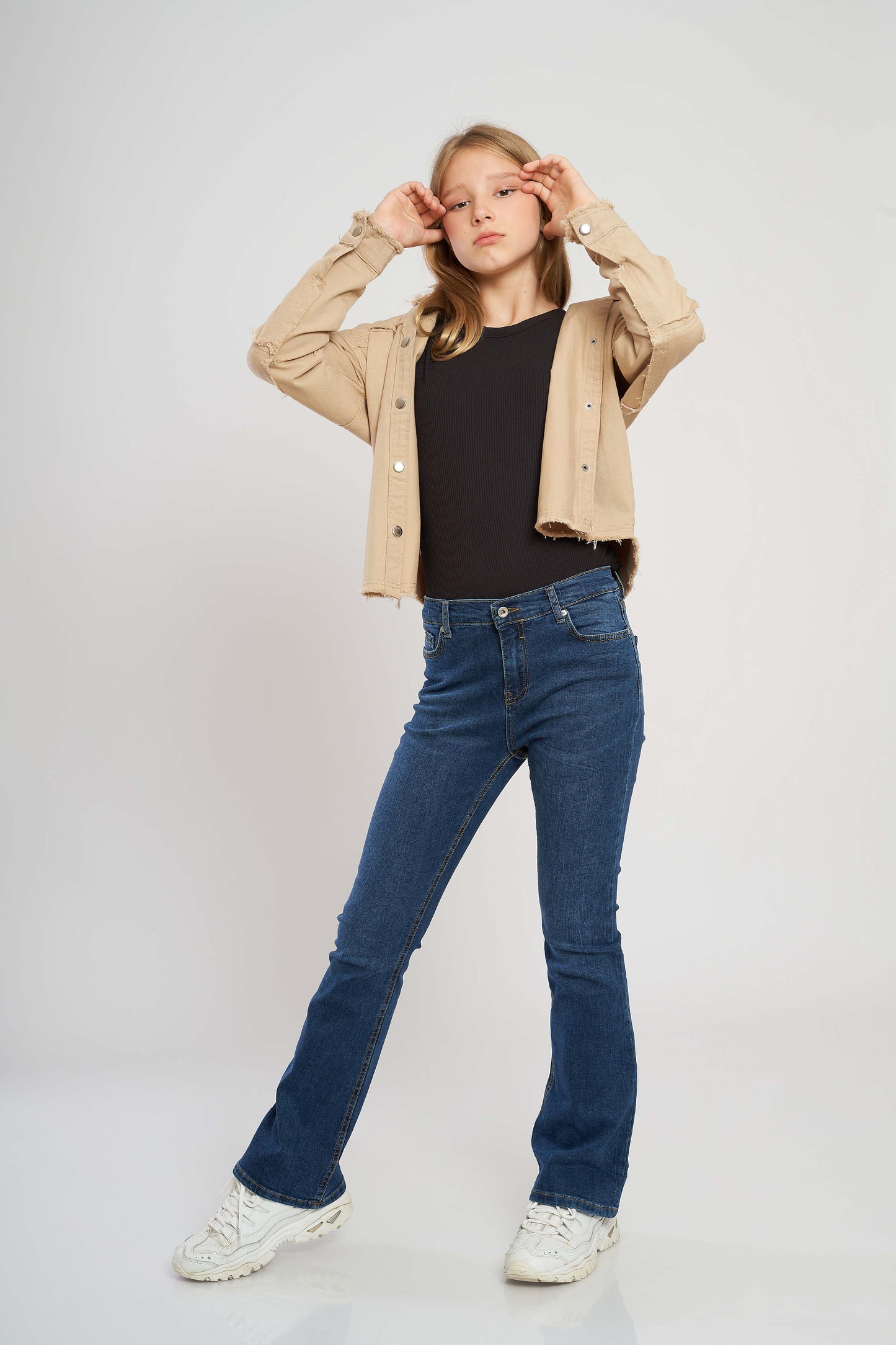 JACKET GABARDINE OVERSIZE - KIDS