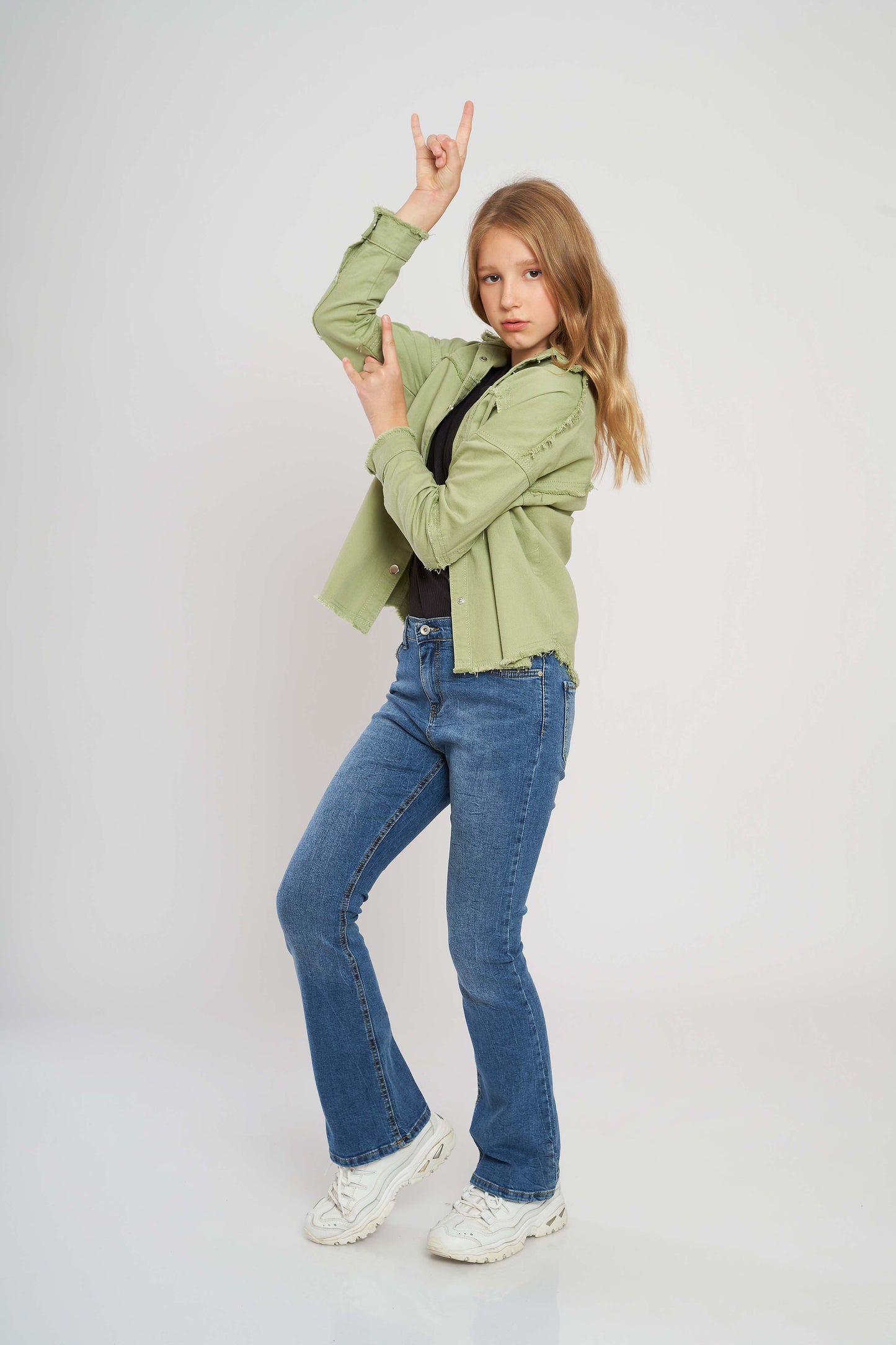 JACKET GABARDINE OVERSIZE - KIDS