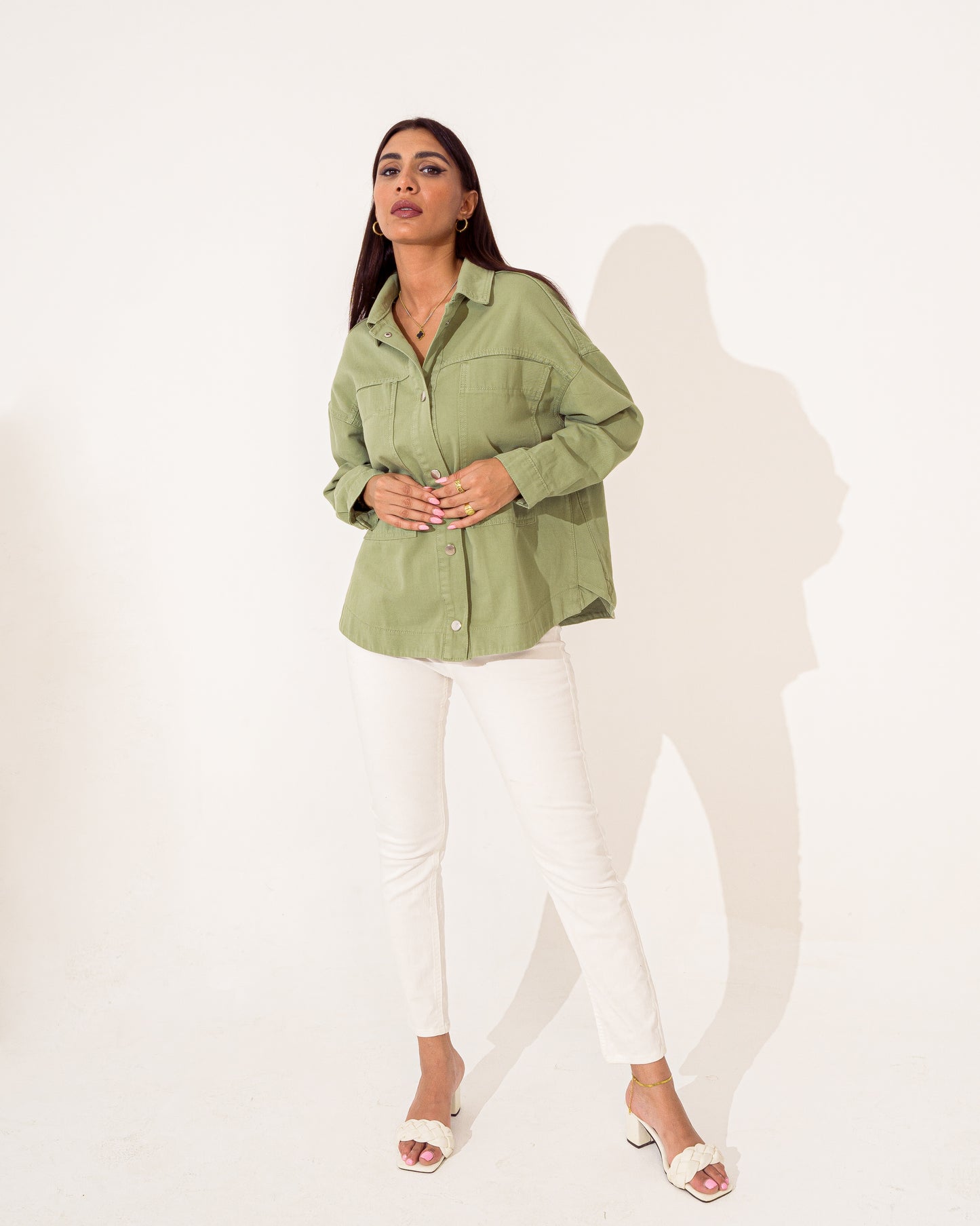 JACKET GABARDINE - WITH 2 POCKETS