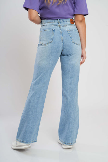 Dreed Flared Fit Jeans - Cropped For Lady