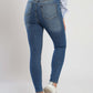 Skinny Fit Jeans - Mid Waist For Women