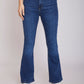 High Rise Flared Fit Jeans - For Women