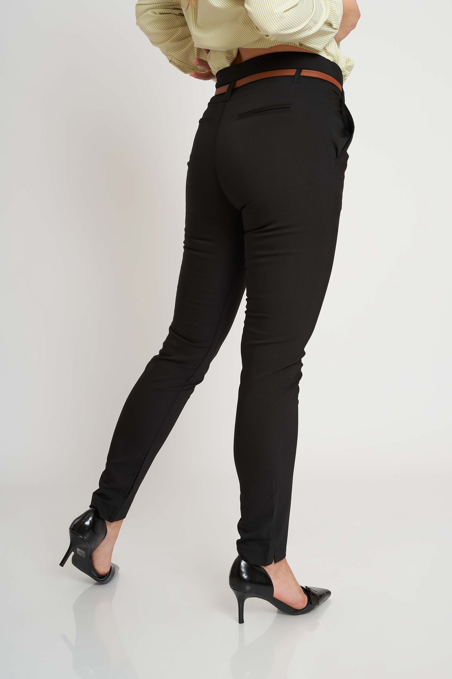 SKINNY-FIT FORMAL TROUSERS