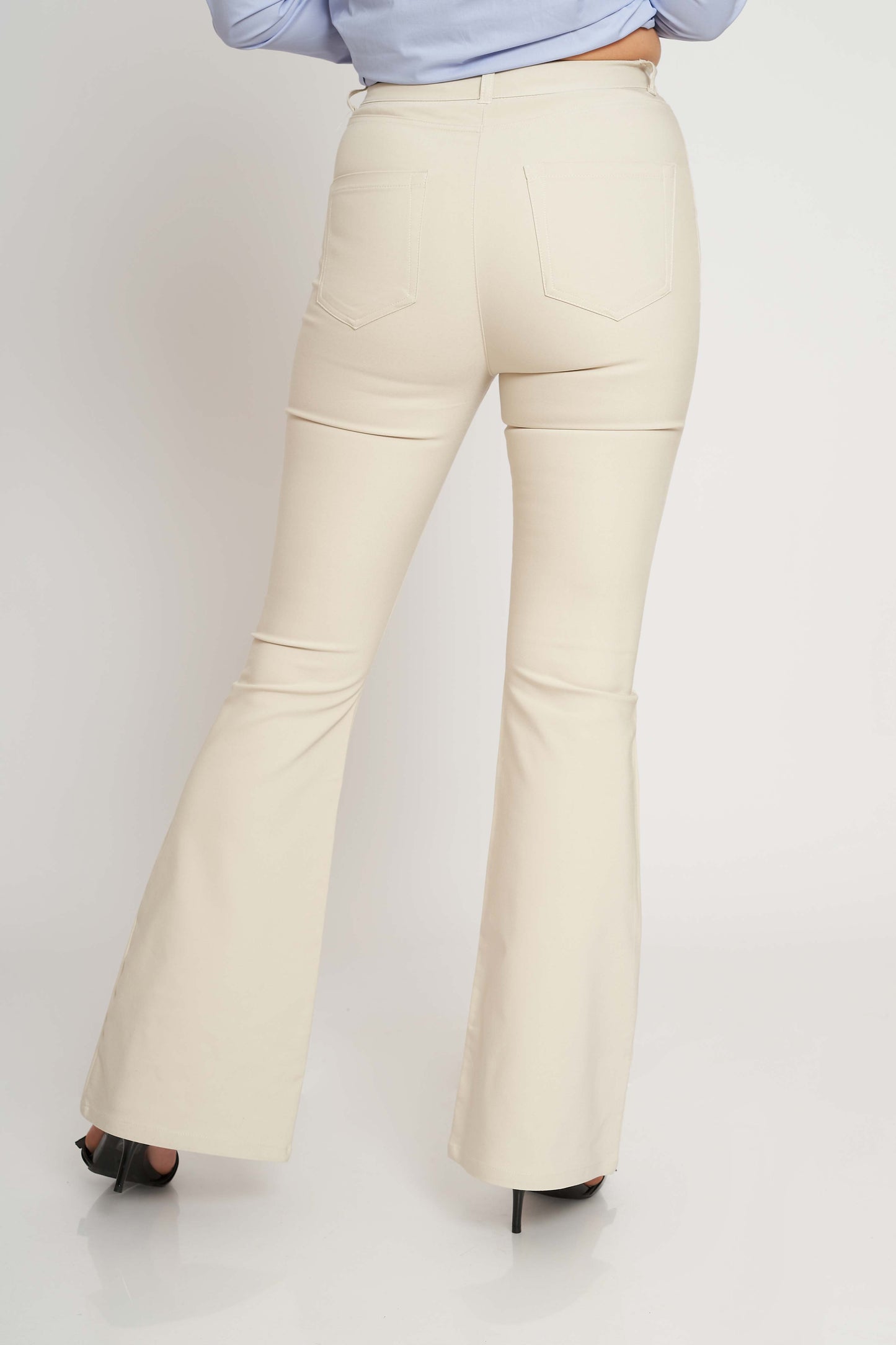 FLARED FINISH TROUSERS
