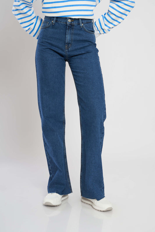 dj wide-leg jeans