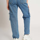WIDE-LEG CARGO JEANS - KIDS