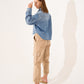 DENIM JACKET WITH 2 POCKETS