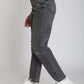 Ripped Mom Fit Jeans - For Women