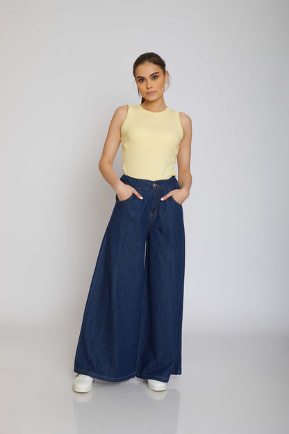 Wide-Leg Jeans - Full Length For Women