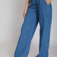 Wide-Leg Jeans - With Ties For Women