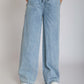 Wide-Leg Jeans - With Ties For Women