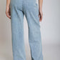 Wide-Leg Jeans - With Ties For Women