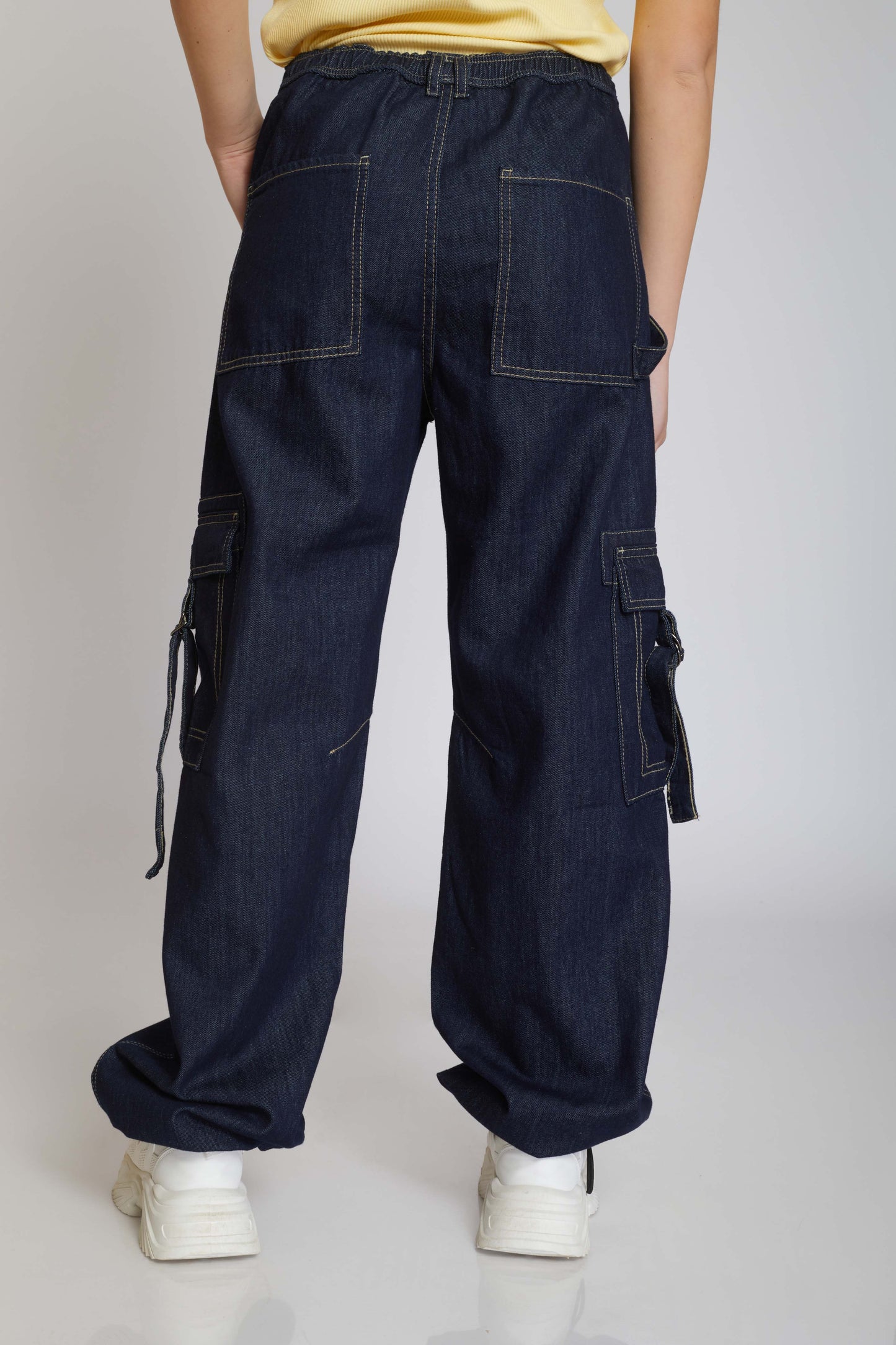 Parachute Jeans Trousers - For Women