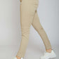 dj super elastic jeggings - beige