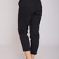 dj mom-fit gabardine elastic waistband