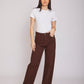dj full-length gabardine - brown