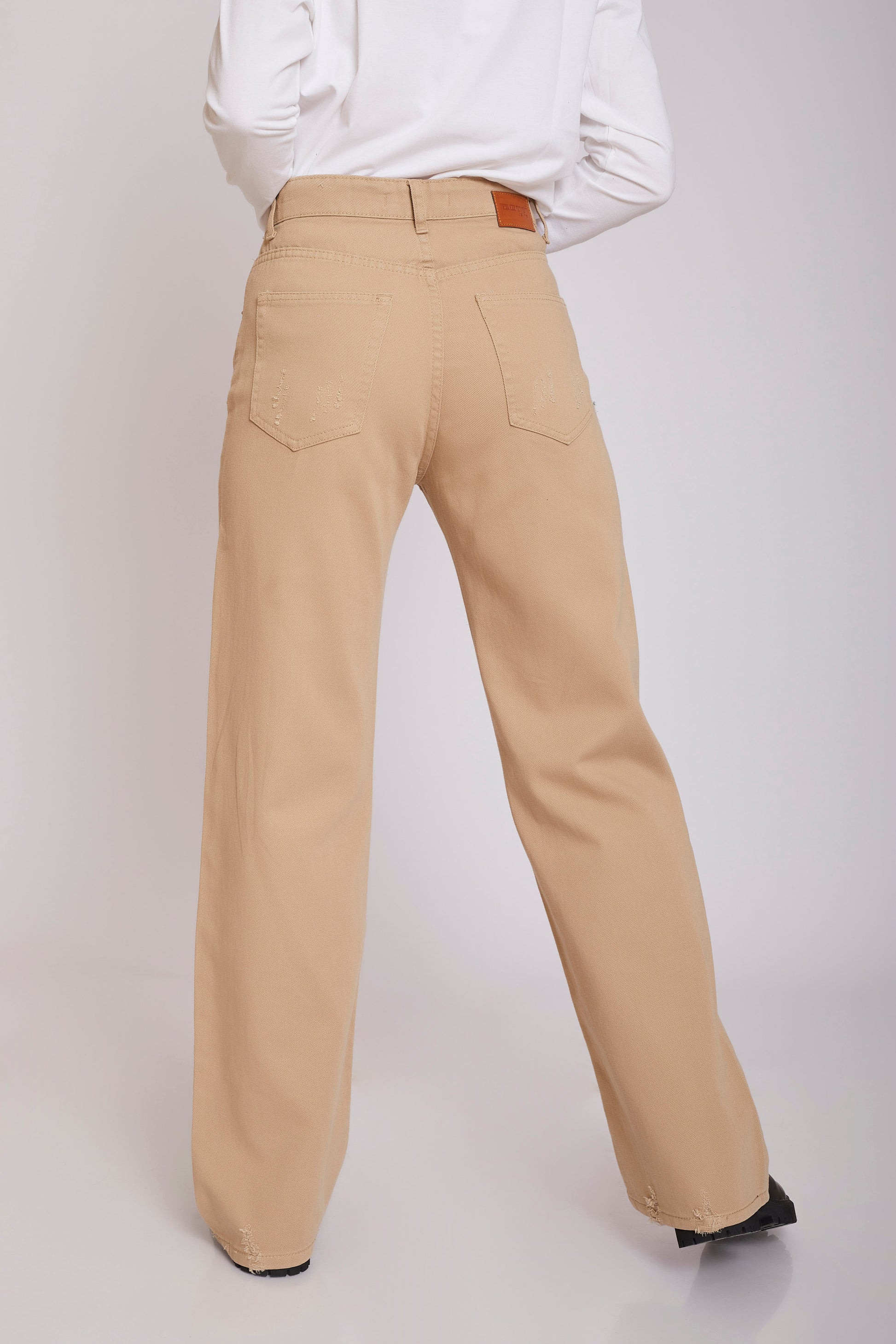 dj full-length gabardine - beige