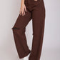 dj full-length gabardine - brown