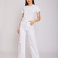 dj full-length gabardine - white
