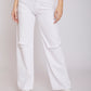 dj full-length gabardine - white