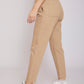 Mom Fit Gabardine - Elastic Waistband For Women