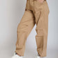 Gabardine Parachute Trousers - For Women