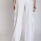 Wide Leg Cargo Trousers - For Women