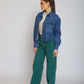DENIM JACKET WITH 2 POCKETS