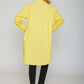 dj oversized shirt with long sleeves - yellow