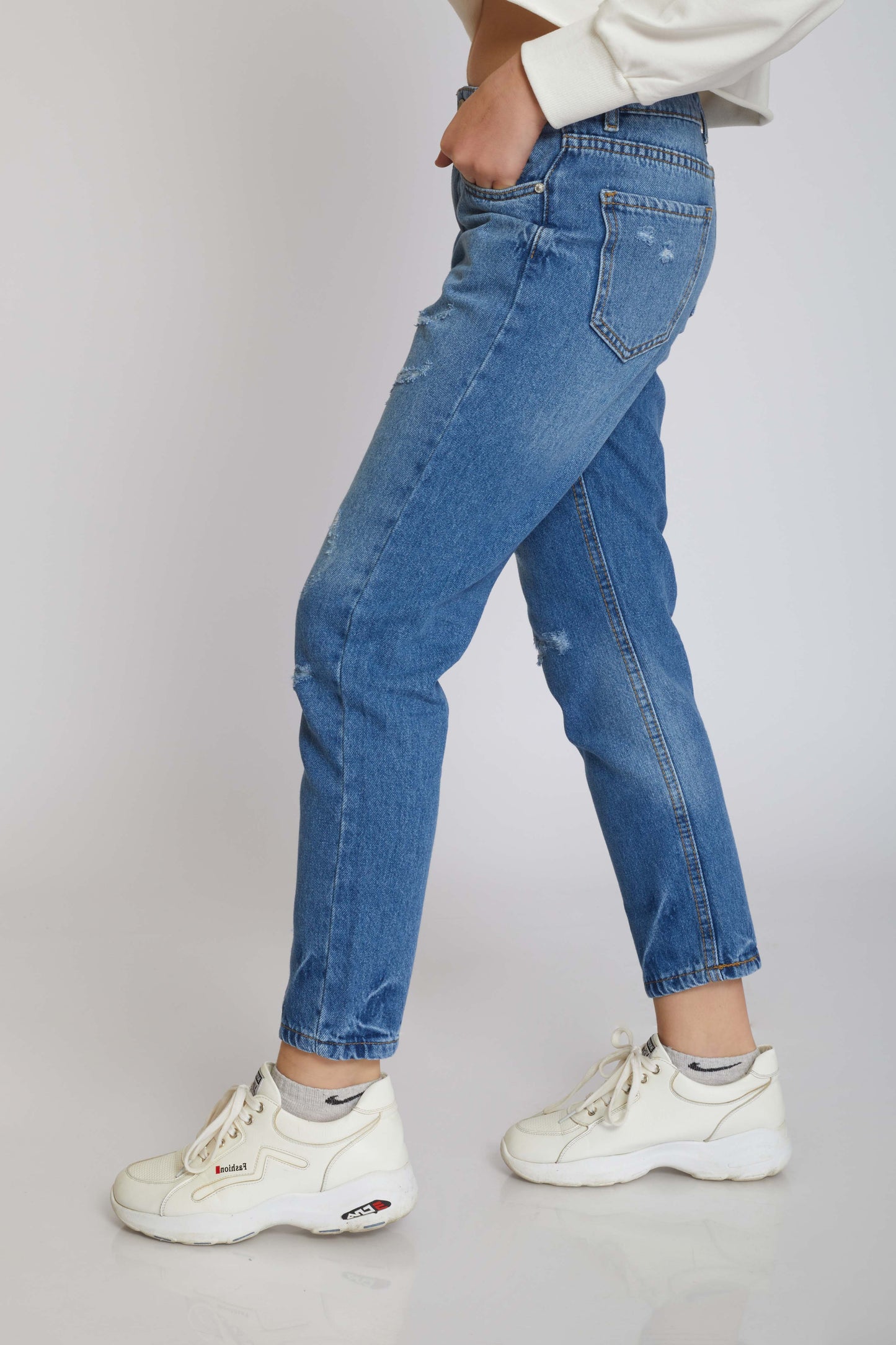 MOM FIT JEANS - KIDS