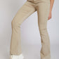 FLARED GABARDINE TROUSERS - KIDS