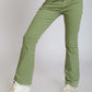 FLARED GABARDINE TROUSERS - KIDS