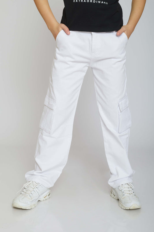 WIDE-LEG CARGO - KIDS