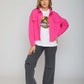 JACKET GABARDINE OVERSIZED - WITH 2 POCKETS