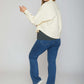 JACKET GABARDINE OVERSIZED - WITH 2 POCKETS
