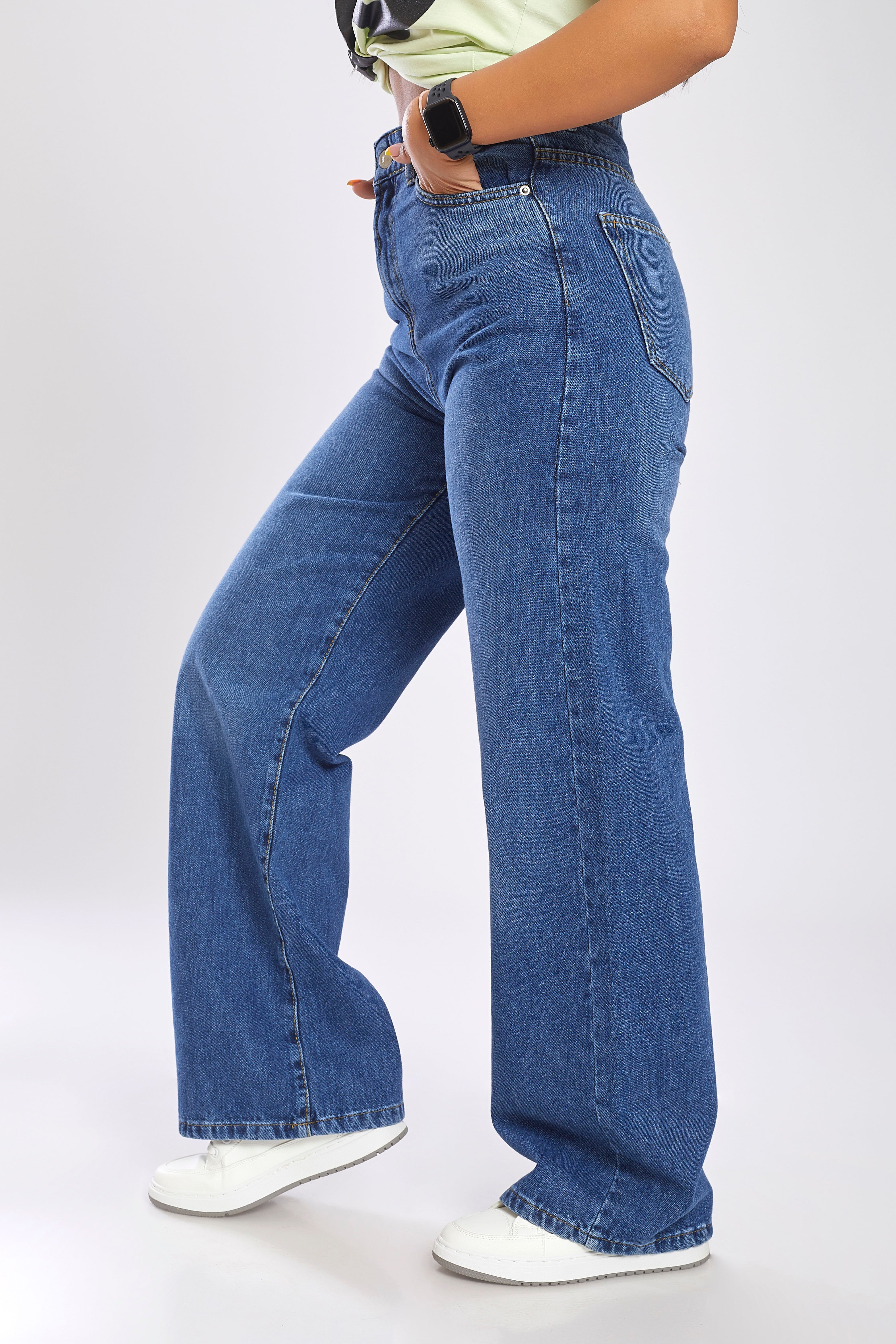 Big leg on sale jeans