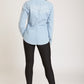 dj basic jeans shirt - light blue
