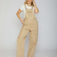 GABARDINE JUMPSUIT WIDE-LEG WITH POCKETS