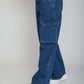 Wide-Leg Cargo Trousers - For Women